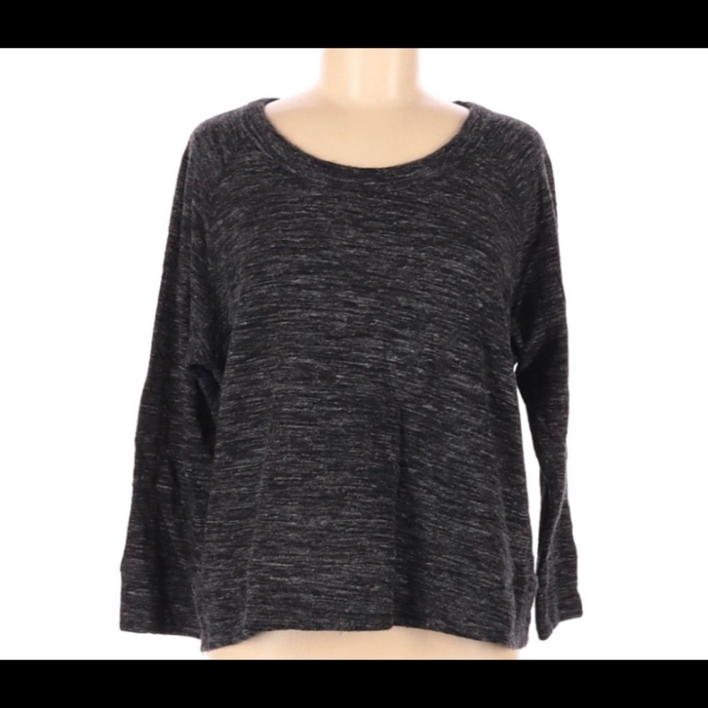 COMMUNITY SWEET SHIRTS HEATHER GRAY LONG SLEEVE